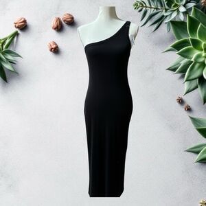 Old Navy Active Ultralight One Shoulder Midi length Dress